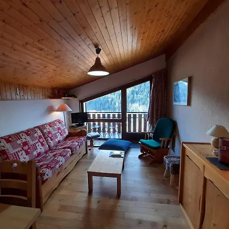 Joli Au Centre De Chatel, Balcon Et Vue Vallee - Fr-1-693-76 Apartament Châtel